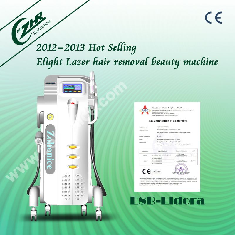 Multi-Functional IPL & E-Light & YAG Laser Tattoo Removal Beauty Equipment (E8B)